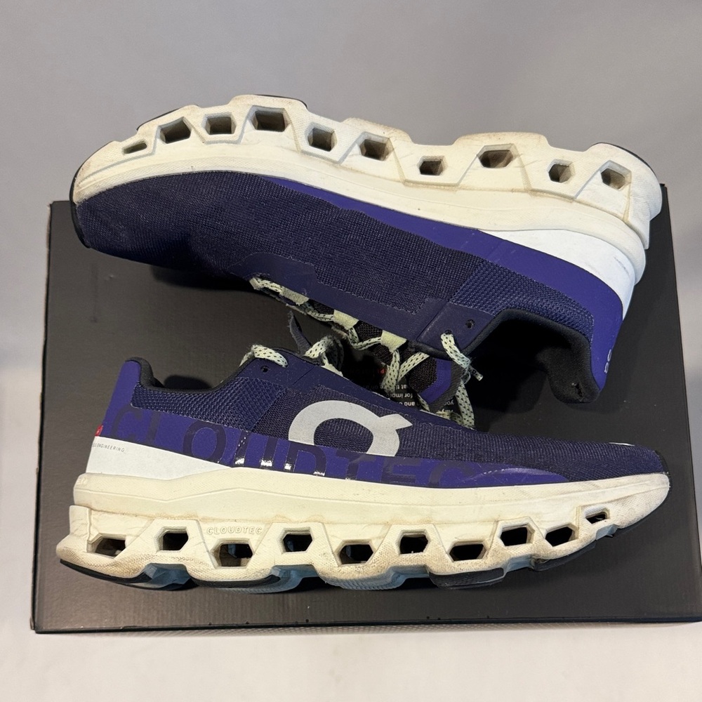 On Running Sneakers “ Cloudmonster” in purple, size 10.5